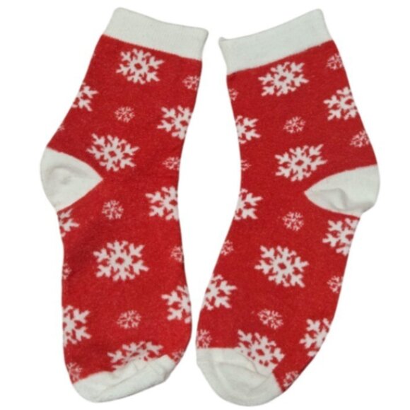 3 Pc. Christmas-Themed Large Gift Bag 1 Pair Socks Plastic Tumbler Gift Set NEW - Picture 12 of 16